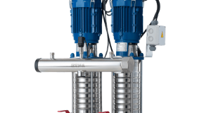 High Quality and Efficiency in a Fully Stainless Steel, Vertical Shaft Multistage Pump - ETNA KO-ST Series