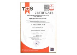 TS EN ISO 9001:2015 Belgesi (Genleşme Tankı)