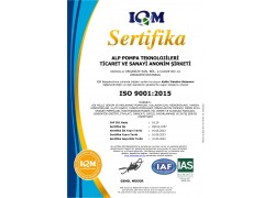 TS EN ISO 9001:2015 Belgesi (Kalite Yönetim Sistemi)