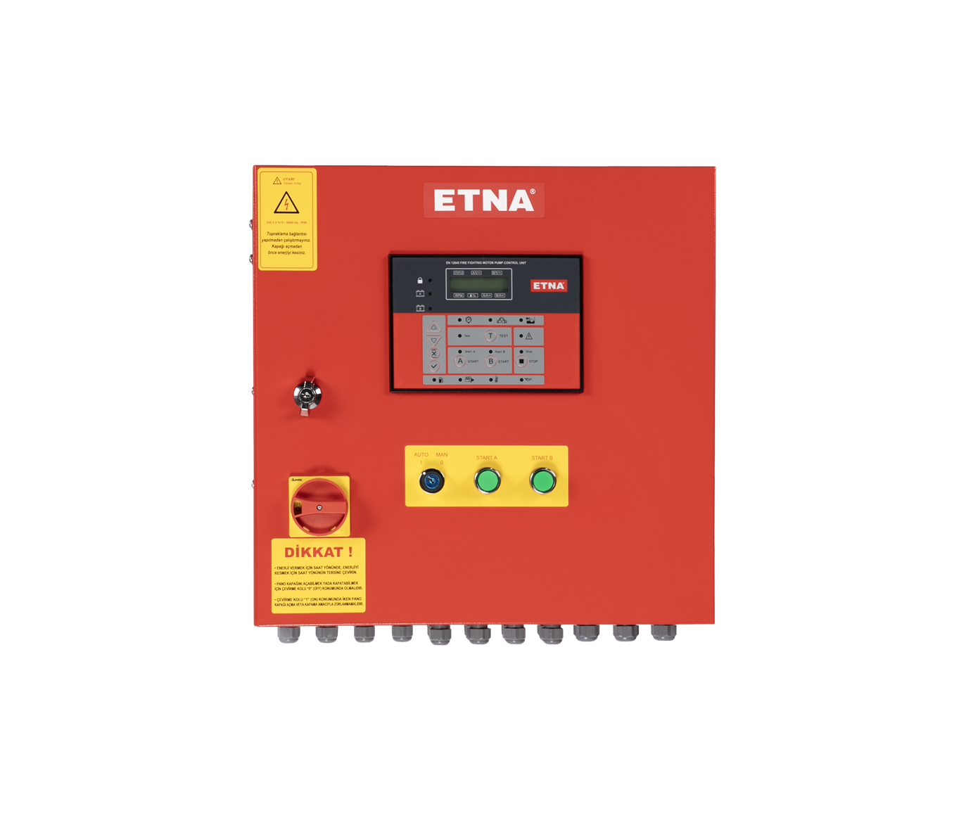 EDP Dizel Motorlu Yangın Hidroforu Kontrol Panosu